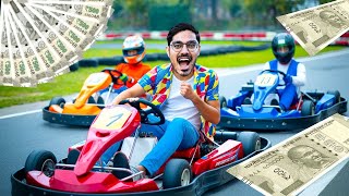 ₹100000 Go Kart Race on Real Track🔥 कौनसी गाड़ी रेस जीतेगी [upl. by Anjali]