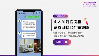 行銷操作繁瑣又耗時？✨網訊電通 Flow Chat AI行銷工具，4大對話流程實現行銷自動化 [upl. by Naicul458]