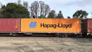 Goulburn NSW Australia freight train [upl. by Narf77]