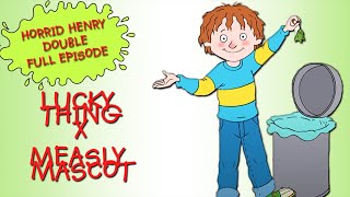 Lucky Thing  Measly Mascot  Horrid Henry DOUBLE Full Episodes [upl. by Ahsemik]