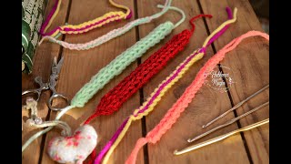 Cordones Técnicas Crochet y muchos Tips [upl. by Akienaj]