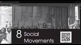 Social Movements Part 1  What is a Social Movement  Chapter 8 class 12 Sociology NCERT [upl. by Marquis114]