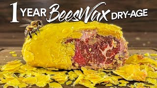 I DryAged steaks in BEESWAX for 1yr and ate it [upl. by Jovitta]