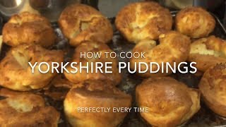 How to cook Yorkshire puddings perfectly every time  step by step guide and recipe [upl. by Snahc12]