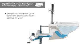 Zurn Toilets High Efficiency Toilet and Carrier System [upl. by Dnalhsa]