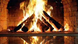 Crackling Hearth amp Sweet Dreams Fireplace Soundscape 🎵 [upl. by Ecela507]