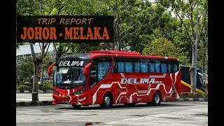 Bus DELIMA  Johor  Melaka [upl. by Otrevire]