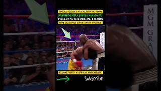 PINOY DINYA DUROG ANG KALABAN NANALO PA PINAUPANAN NG SUNTOK 🇵🇭Pacquiao vs Mayweather🇺🇸 [upl. by Nadabas]