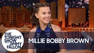 Millie Bobby Brown Is Obsessed with the Kardashians Special Language [upl. by Natrav534]