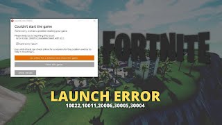 Fix Fortnite Error Code 1002210011200063000530004  Chapter 4 [upl. by Friede]