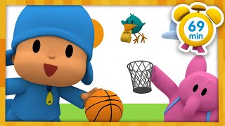 🤸‍♀️ POCOYO TÜRK  Fantastik Jimnastik  59 dakika  Çocuklar için Çizgi Filmler [upl. by Rotkiv]