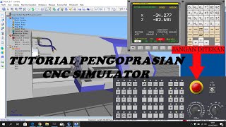 Tutorial menggunakan CNC Simulator swansoft NC Simulation [upl. by Ahsinoj]