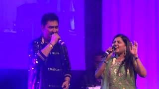 Kumar Sanu amp Sadhana Sargam Live Sydney  Dard karara  Dum laga ke haisha [upl. by Aisorbma]