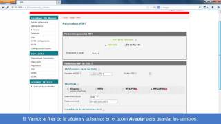 Cambiar la clave WIFI de un Router Vodafone HG556a  DobleClickTutoriales [upl. by Nov]