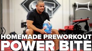 Mark Bells Homemade Pre Workout Drink  Power Bite [upl. by Ellainad]