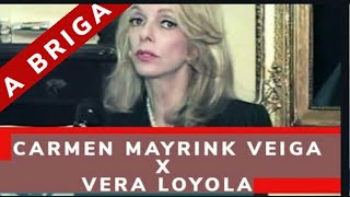 A Briga de Carmen Mayrink Veiga e Vera Loyola por Francisco Chagas [upl. by Nylirac]