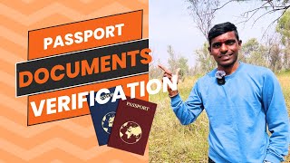 Passport Office Certificates Verification Process [upl. by Atterual807]