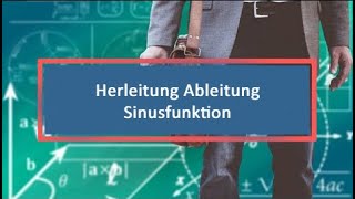 Herleitung Ableitung Sinusfunktion [upl. by Htessil35]