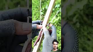 archery sword arrow crossbow bamboogun shortfeed creation newshorts todayshorts yt wood [upl. by Annahvas726]