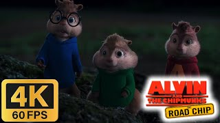 Alvin and the Chipmunks The Road Chip 2015  Spending A Night On The Tree 4K60FPS [upl. by Delbert101]