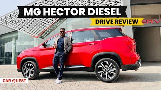 2024 Powerful MG Hector Diesel starts at just Rs 175 Lakh  Drive Review  Car Quest [upl. by Aryas]