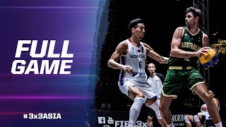 Mongolia 🇲🇳 vs Australia 🇦🇺  Final Full Game  FIBA 3x3 Asia Cup 2023  3x3 Basketball [upl. by Mcgraw30]