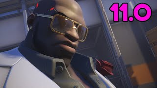 The HARDEST Doomfist Montage 110 [upl. by Nylitsirk]