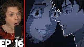 KAZUTORA KILLS SHINICHIRO  Tokyo Revengers Episode 16 Reaction [upl. by Artemis271]