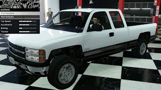 GTA 5  DLC Vehicle Customization  Declasse Yosemite 1500 Chevy Silverado 1500 [upl. by Desdamona]