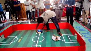 Robot Football Robot Soccer competition 2017 BUBT Vs CUET HD [upl. by Maziar311]