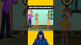 Qui n’est pas son fils  quiz heroquiz minecraft enigmes shorts tiktok humour [upl. by Idnod]