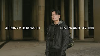 This Is A VERY Controversial JacketBut I Love It  Acronym J118WSEX  Review amp Styling [upl. by Pazice]