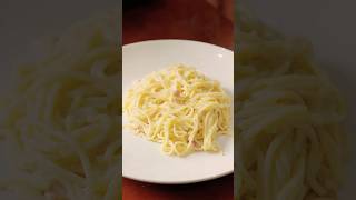 Quick amp Creamy Carbonara Recipe in 1 Minute 🍝 [upl. by Atiekahs138]