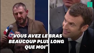 À Souillac ce maire promet à Emmanuel Macron un discours sans langue de bois et tient parole [upl. by Lien271]