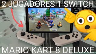 🎮🔳🎮 Como JUGAR 2 a 4 JUGADORES en MARIO KART 8 DELUXE en NINTENDO SWITCH FÁCIL y RÁPIDO [upl. by Maryly785]