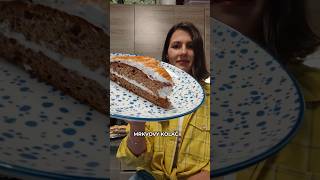 🥕🍌Mrkvová torta🍌🥕 recipe jedlo cookingrecipes recept food banan [upl. by Bartholomew]