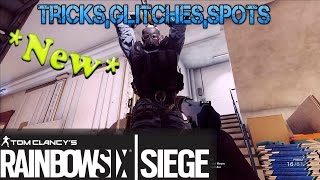 Rainbow Six Siege  New TricksGlitchesSpots [upl. by Stevie]