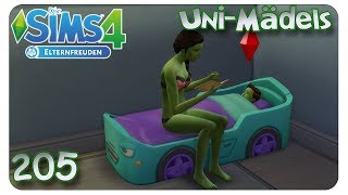 Gutenachtgeschichte 205 Die Sims 4 Uni Mädels Elternfreuden  Lets Play [upl. by Ainegue]