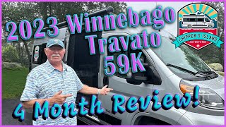 A 4 Month Review of my 2023 Travato 59K [upl. by Arvad]