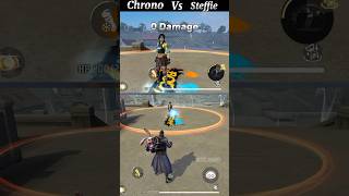 Chrono Vs Steffie Free Fire Flash Freeze Test shorts cr7 [upl. by Kelleher]