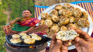 Drumstick Leaf Paniyaram Recipe  Village Cooking  Side Dish Recipes [upl. by Gustave]