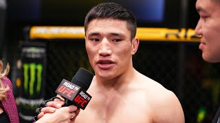 Yizha Octagon Interview  Road to UFC Season 2 Finals [upl. by Acsirp]