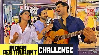 Indian Restaurant Challenge  Rimorav Vlogs [upl. by Gnilrets546]