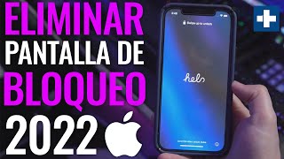 Como ELIMINAR PANTALLA de BLOQUEO de iPhone  2022 [upl. by Aramat435]