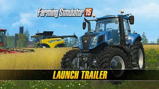 Farming Simulator 15 Consoles Launch Trailer [upl. by Rabbi]