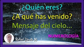 🤵🙎‍♀️🙎‍♂️ ¿Quién eres ¿a qué has venido Descúbrelo con la numerología [upl. by Aihtenyc]