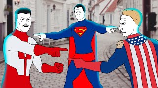 Whos the best OmniMan Superman or Homelander [upl. by Ullyot]