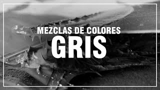 Cómo se hace el Color Gris 🐘 Gris Azulado Gris Perla Gris Cálido🎨 MEZCLAS DE COLORES FÁCIL [upl. by Iramaj]