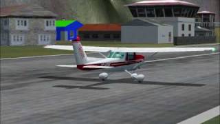 My Free Carenado Cessna and Lukla Airport VNLK Legal Freeware FS2004 [upl. by Wrigley]