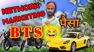 NETWORK MARKETING  B T S  Behind the seen  Comedy video  For 2 Fun  Full comedy video [upl. by Notnad]